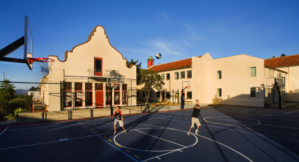 Outside view of school building