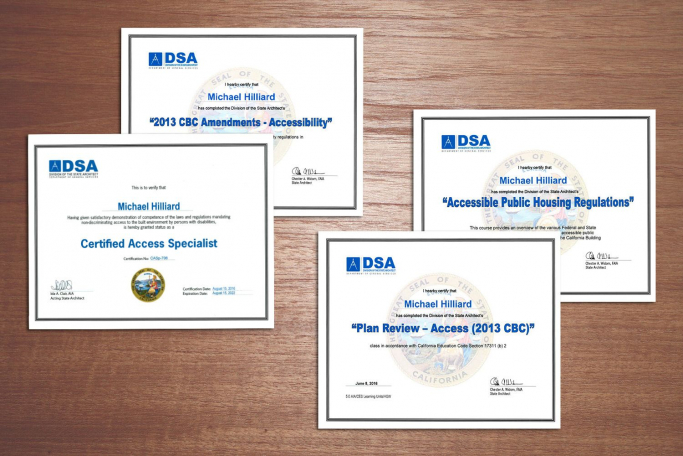 4 DSA certificates
