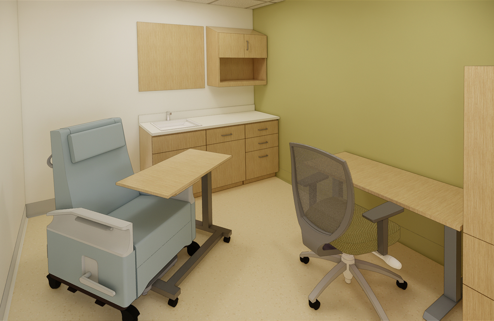 Medical Building Rendering