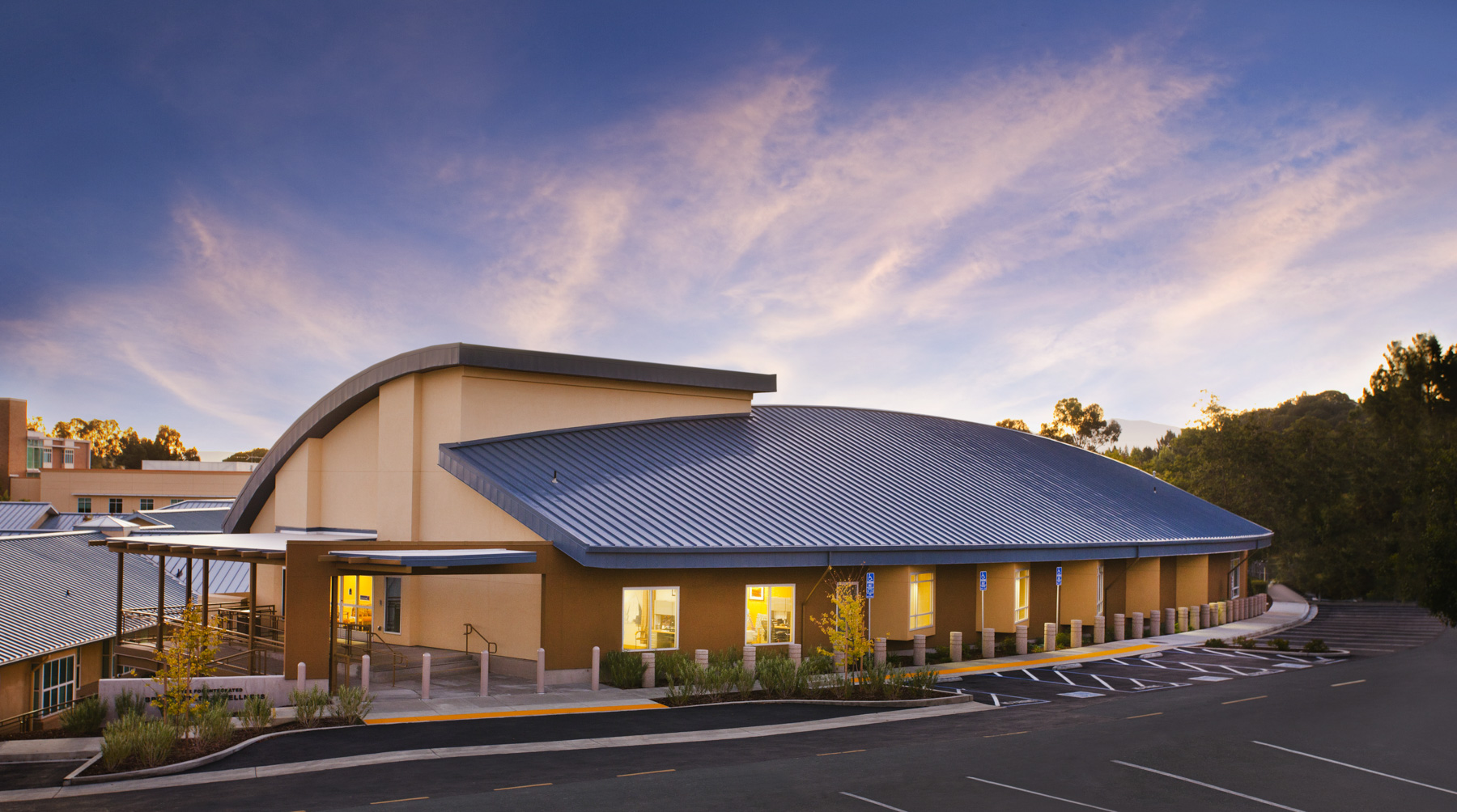 Outside view of medical building