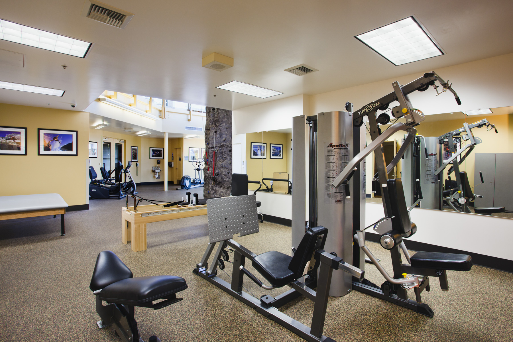 Gym in medical building