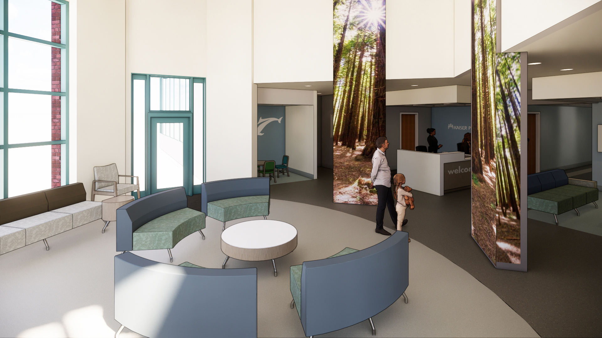 Virtual walkthrough rendering
